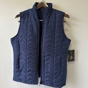 Jane Ashley navy vest